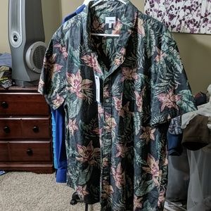 Sonoma print button down shirt 2XL new with tags